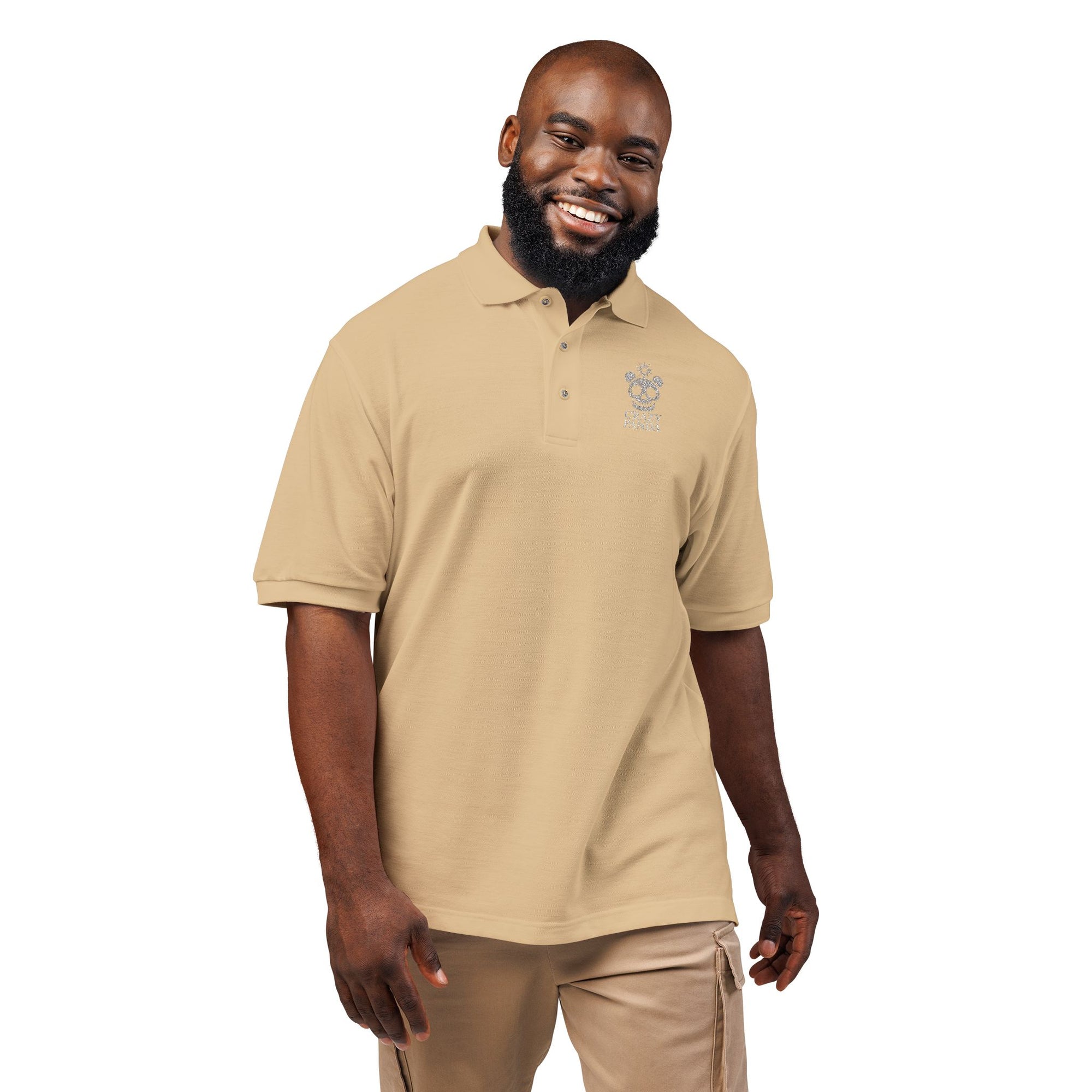 Embroidered Unisex Polo Shirt MADDPANDA