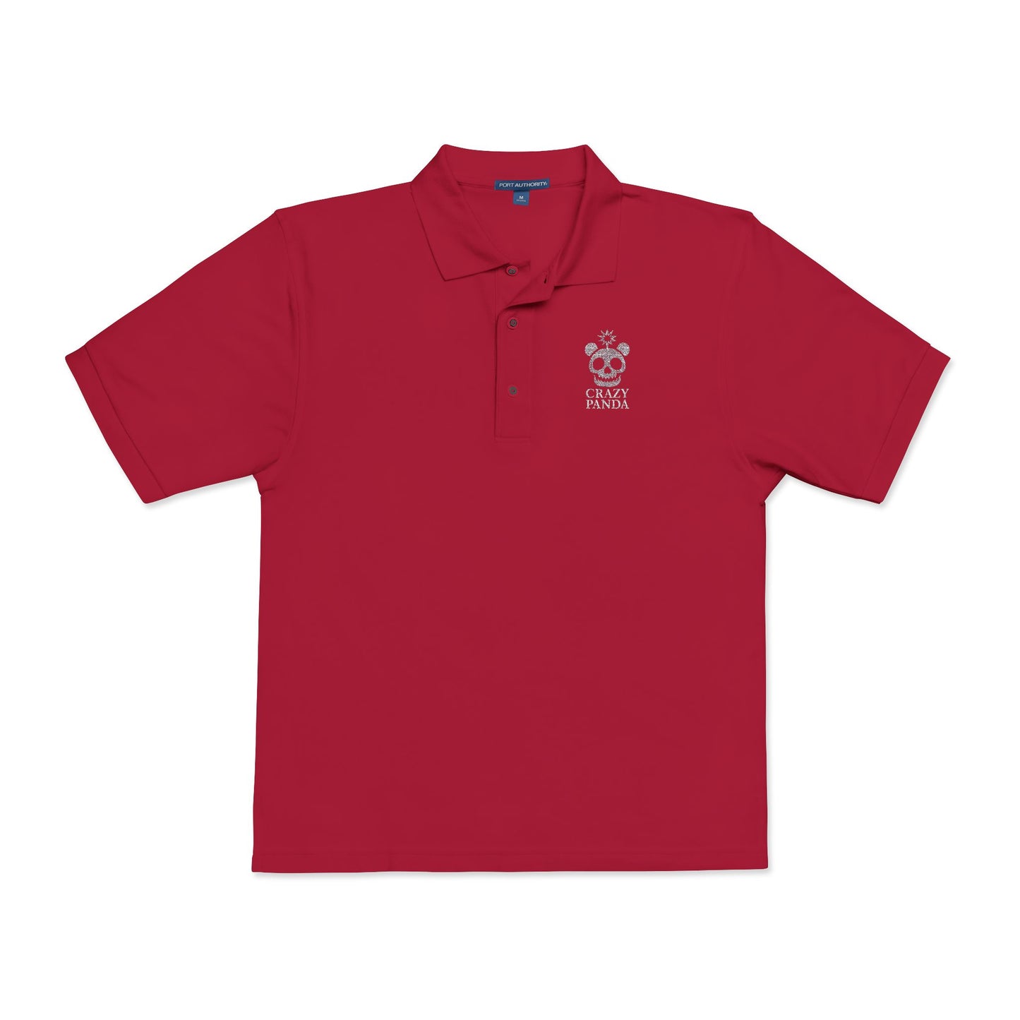 Embroidered Unisex Polo Shirt MADDPANDA
