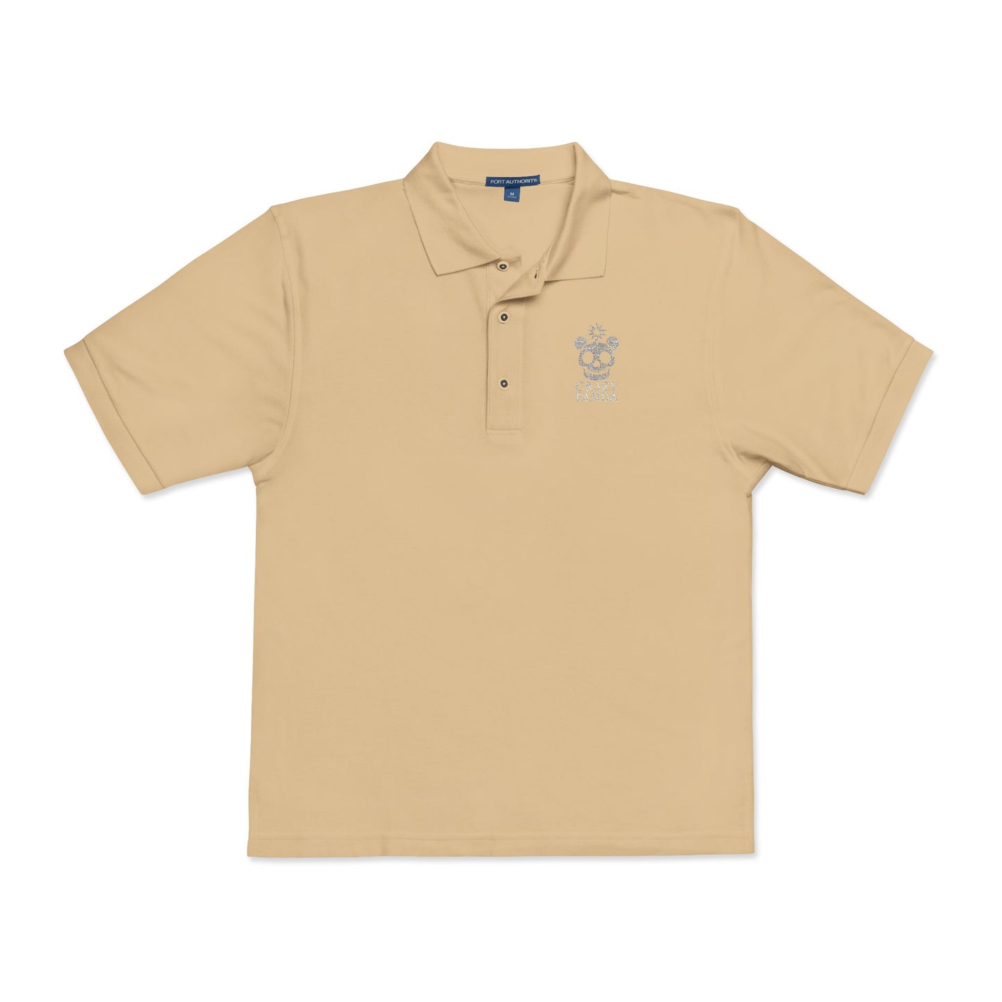 Embroidered Unisex Polo Shirt MADDPANDA