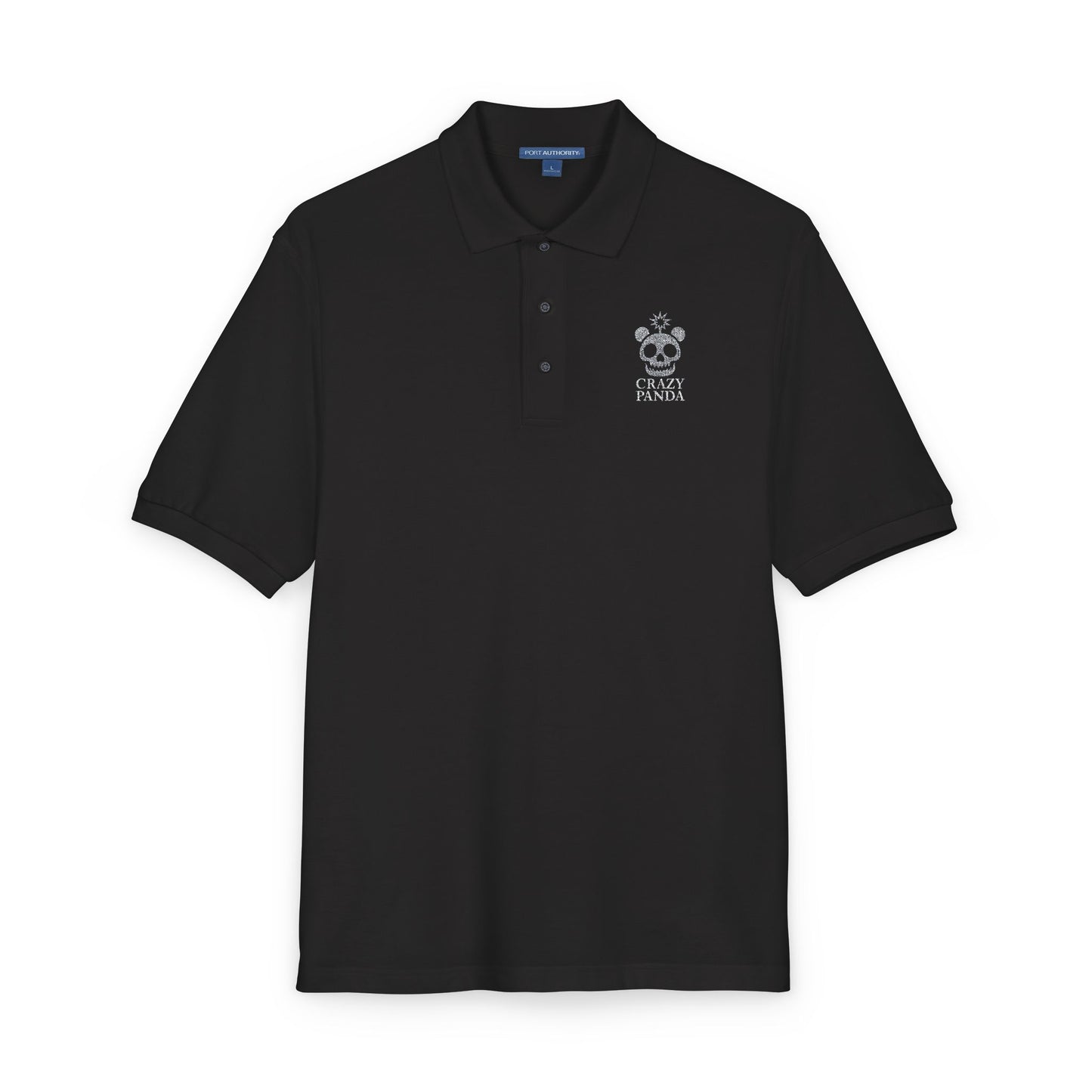 Embroidered Unisex Polo Shirt MADDPANDA