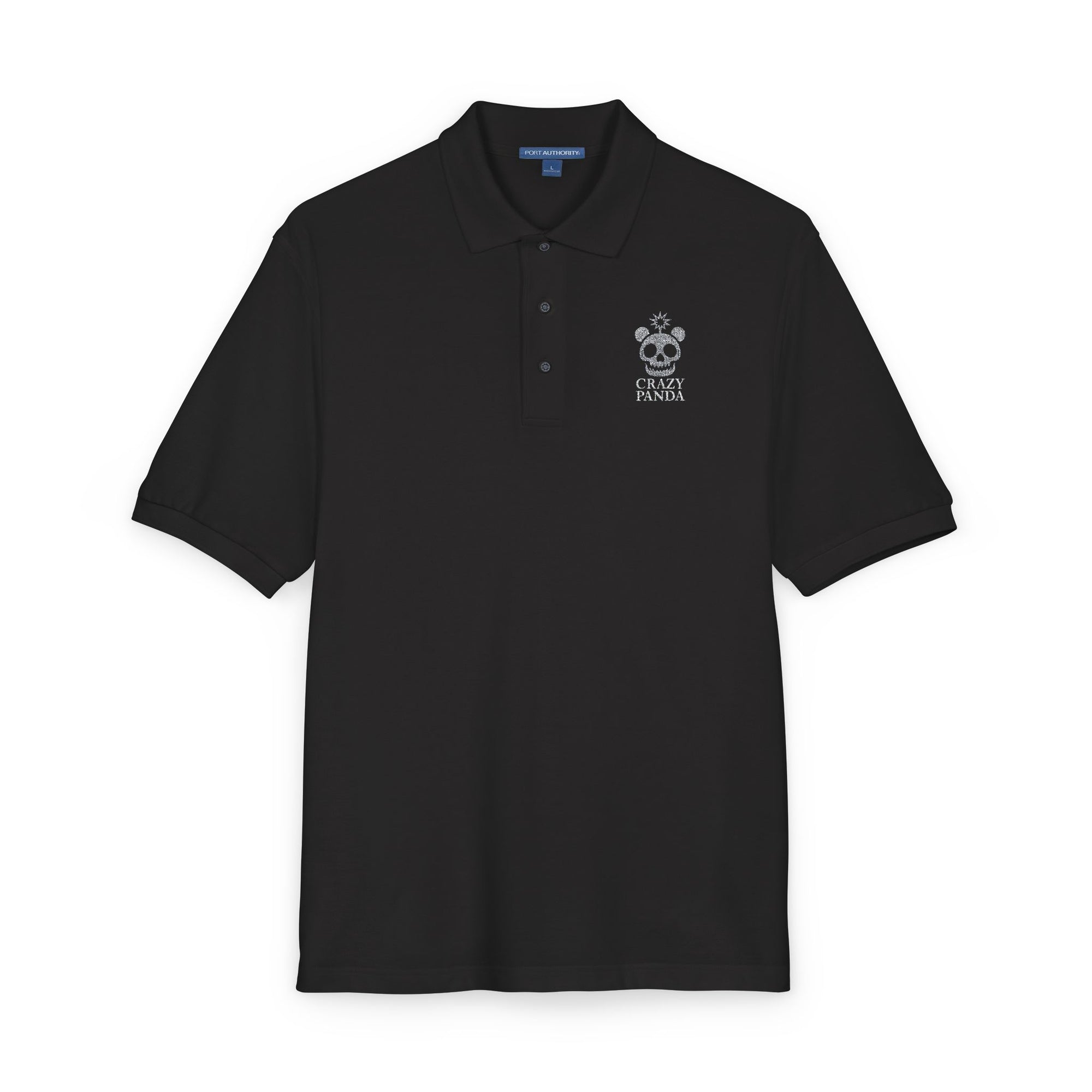 Embroidered Unisex Polo Shirt MADDPANDA