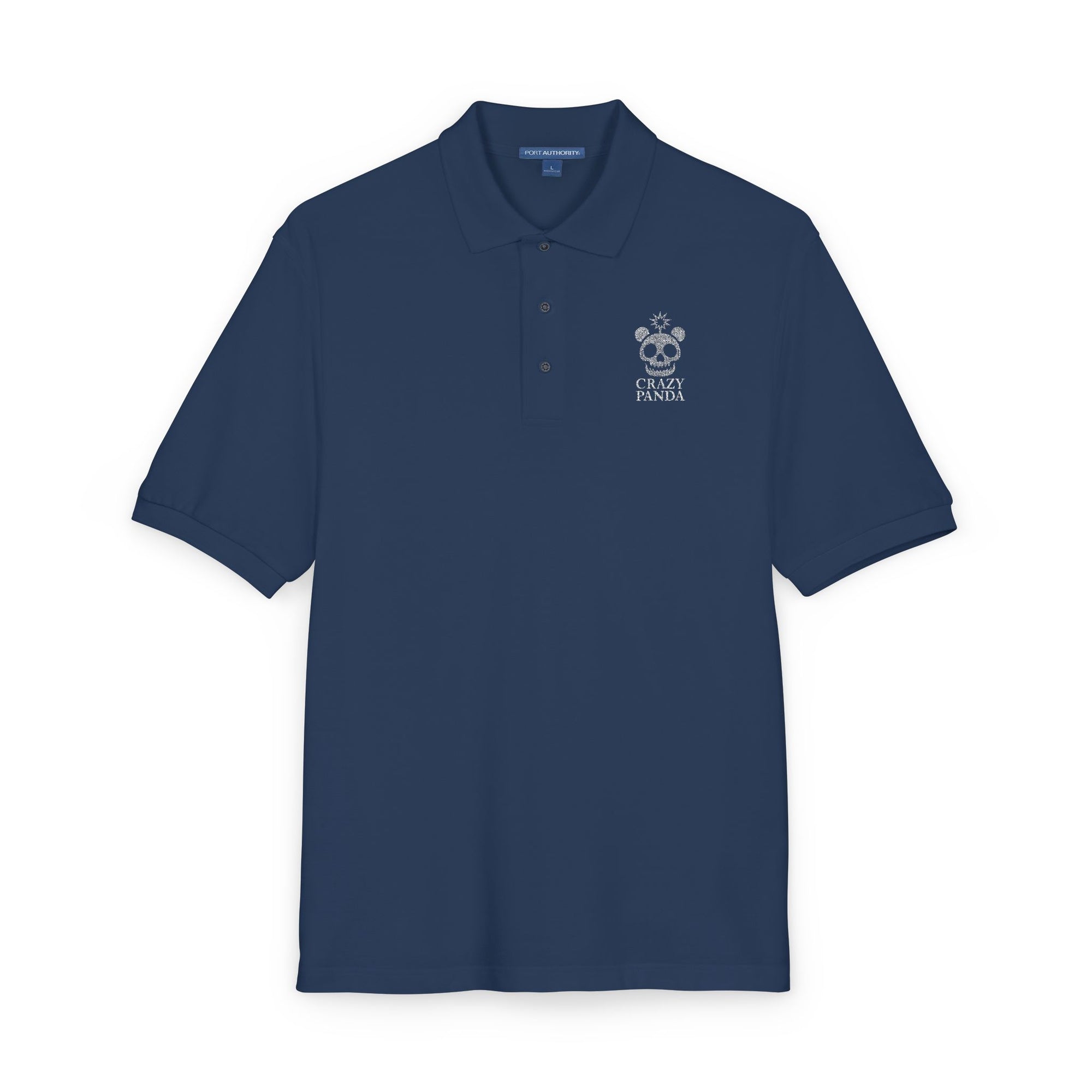 Embroidered Unisex Polo Shirt MADDPANDA