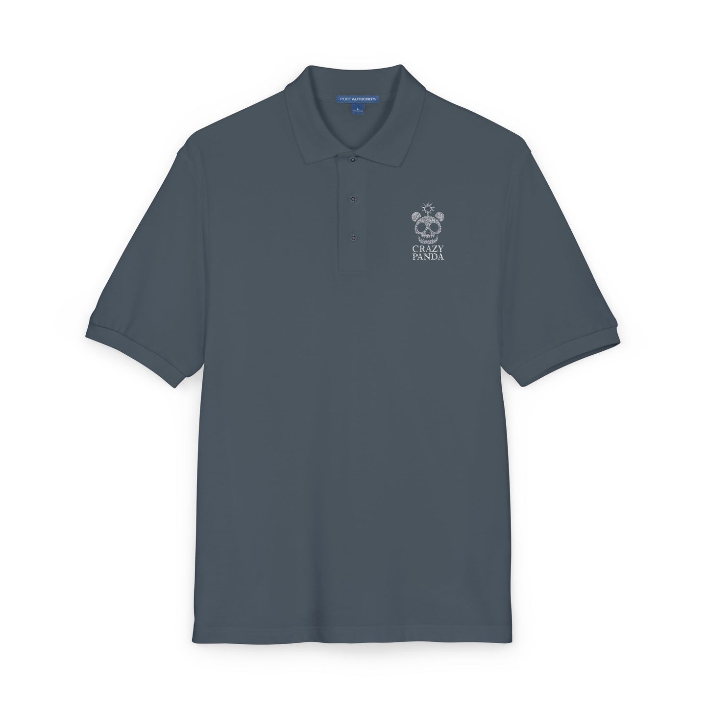 Embroidered Unisex Polo Shirt MADDPANDA