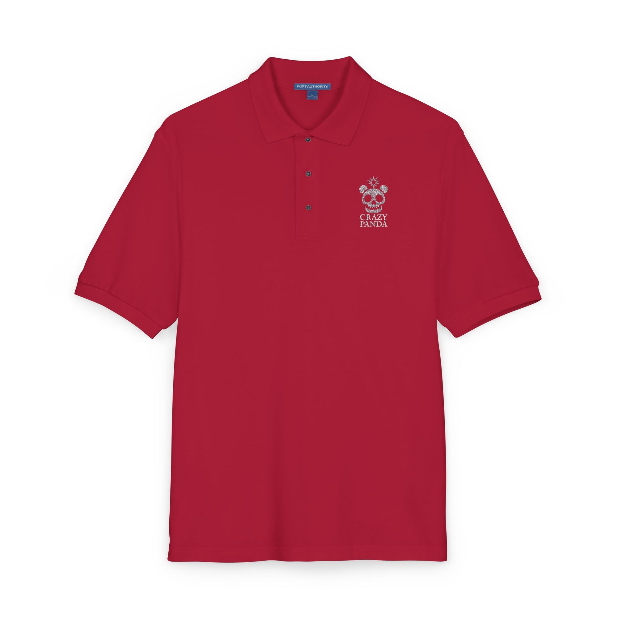 Embroidered Unisex Polo Shirt MADDPANDA