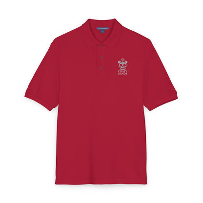 Embroidered Unisex Polo Shirt MADDPANDA