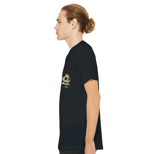 🙈🙉🙊 But make it MADD 🐼 The wise pandas say: Don’t see the hate. Don’t hear the noise. Don’t speak the fear. Just vibe. MADDPANDA Limited Edition T-Shirt – Soft Cotton Unisex Tee - maddpanda