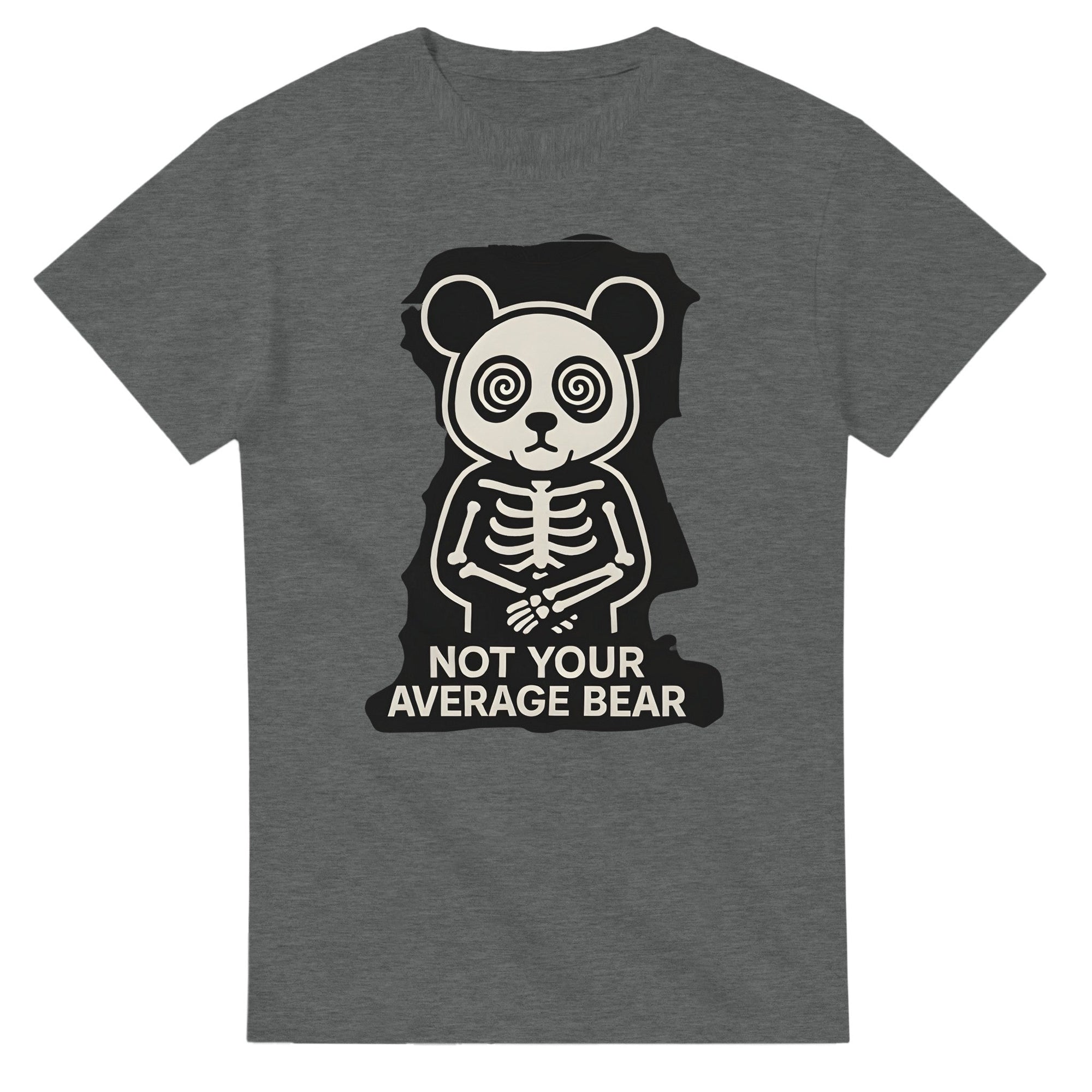 Crazy Panda T-shirt “Not Your Average Bear” – Tee - shirt Graphique Unisexe, Style Streetwear Panda Fou, Mode Dément - maddpanda