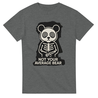 Crazy Panda T-shirt “Not Your Average Bear” – Tee - shirt Graphique Unisexe, Style Streetwear Panda Fou, Mode Dément - maddpanda