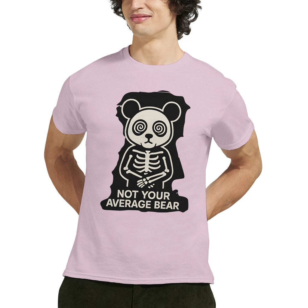 Crazy Panda T-shirt “Not Your Average Bear” – Tee - shirt Graphique Unisexe, Style Streetwear Panda Fou, Mode Dément - maddpanda