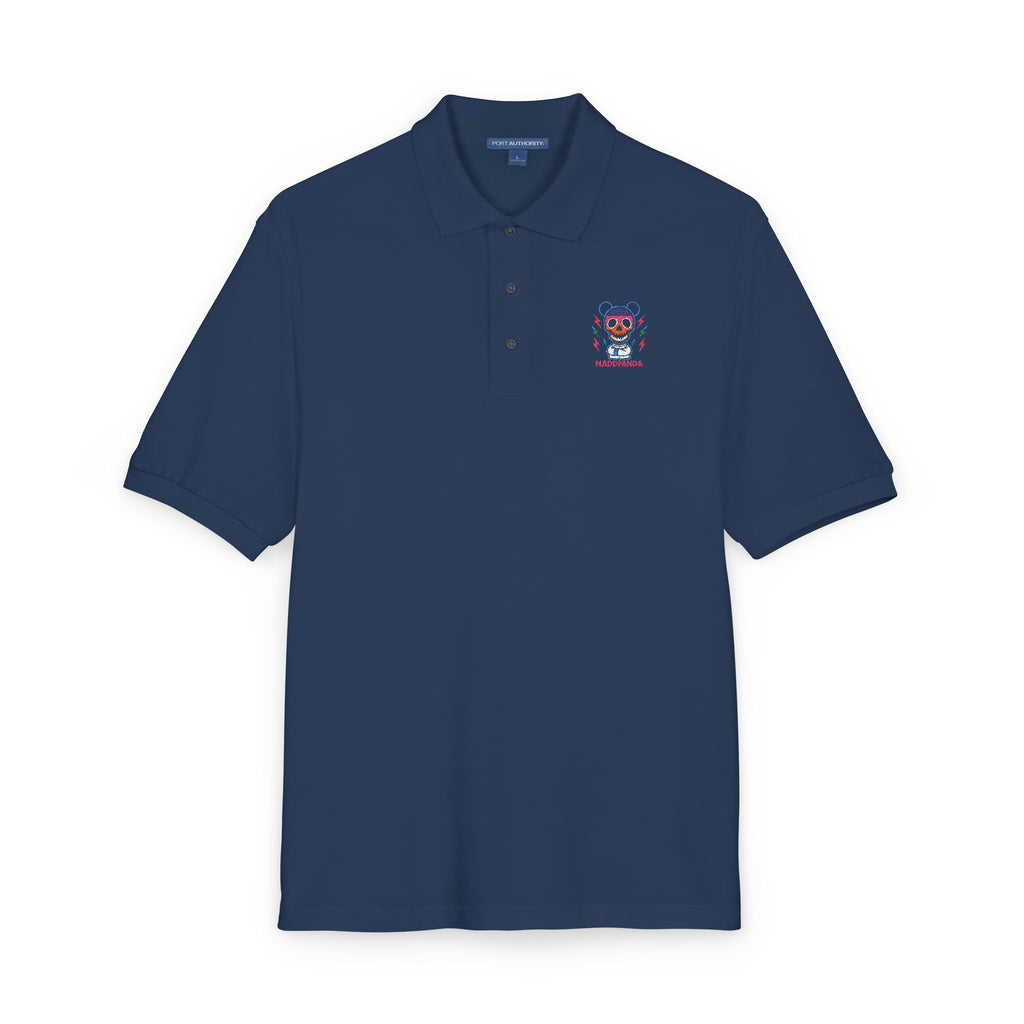 Embroidered Polo Shirt with Logo MADDPANDA - maddpanda