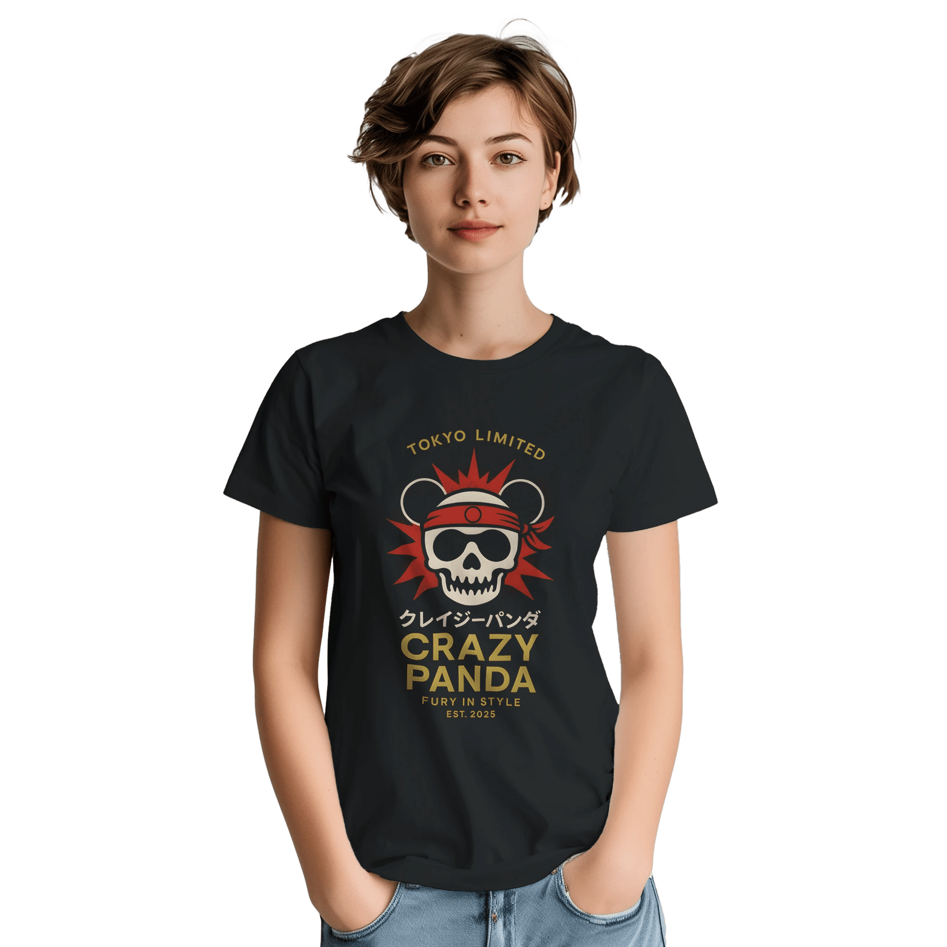 MADDPANDA Heavyweight Unisex Crewneck T-Shirt – Classic Casual Fit - maddpanda