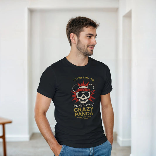 MADDPANDA Heavyweight Unisex Crewneck T-Shirt – Classic Casual Fit - maddpanda