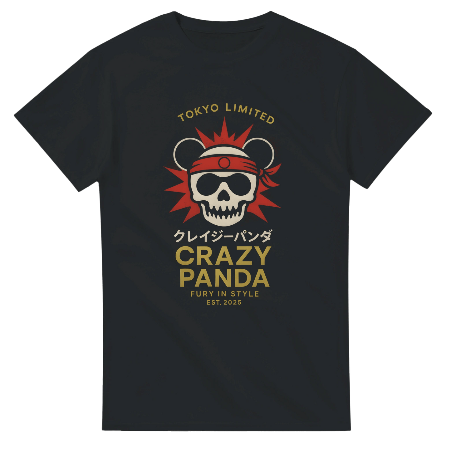 MADDPANDA Heavyweight Unisex Crewneck T-Shirt – Classic Casual Fit - maddpanda