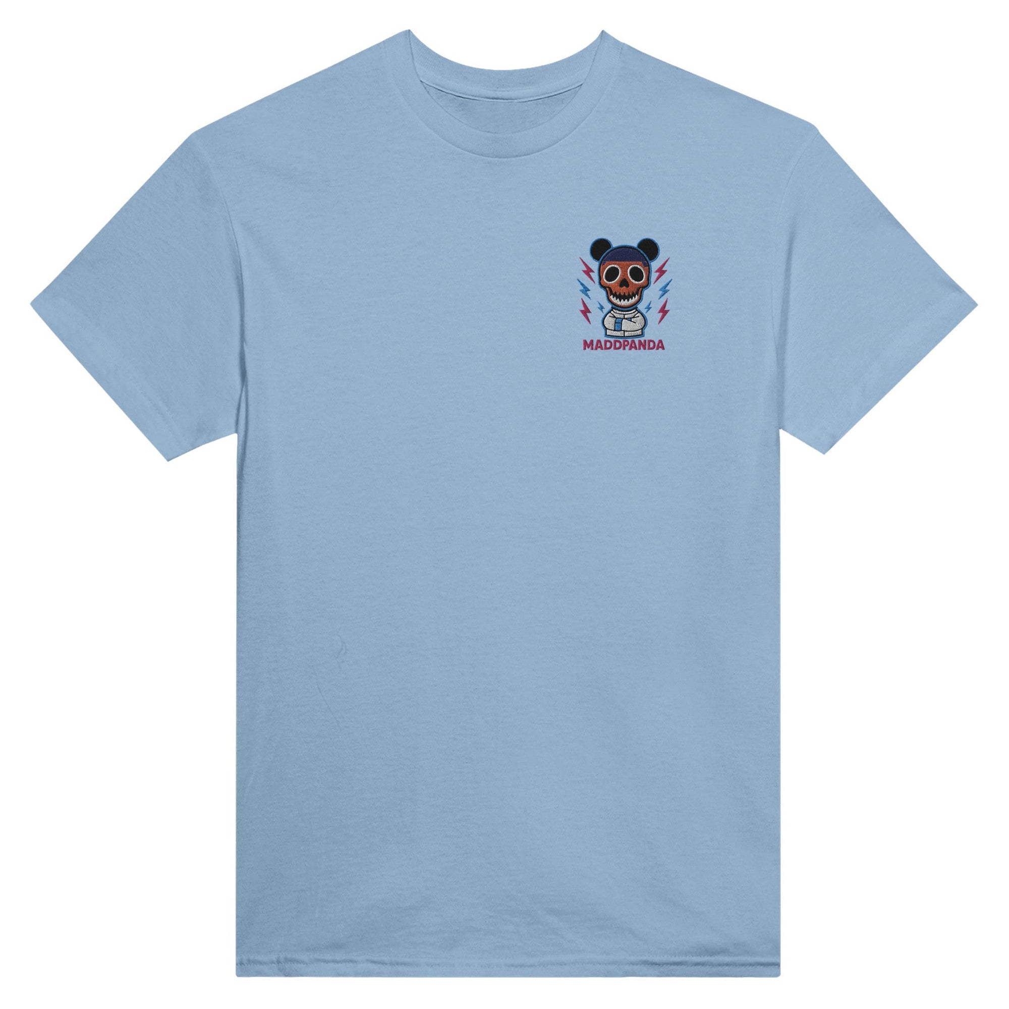 MaddPanda Logo Embroidery Patch – Exploding Head Panda Design, Funny Streetwear Logo, Edgy Minimalist Brand Emblem - maddpanda