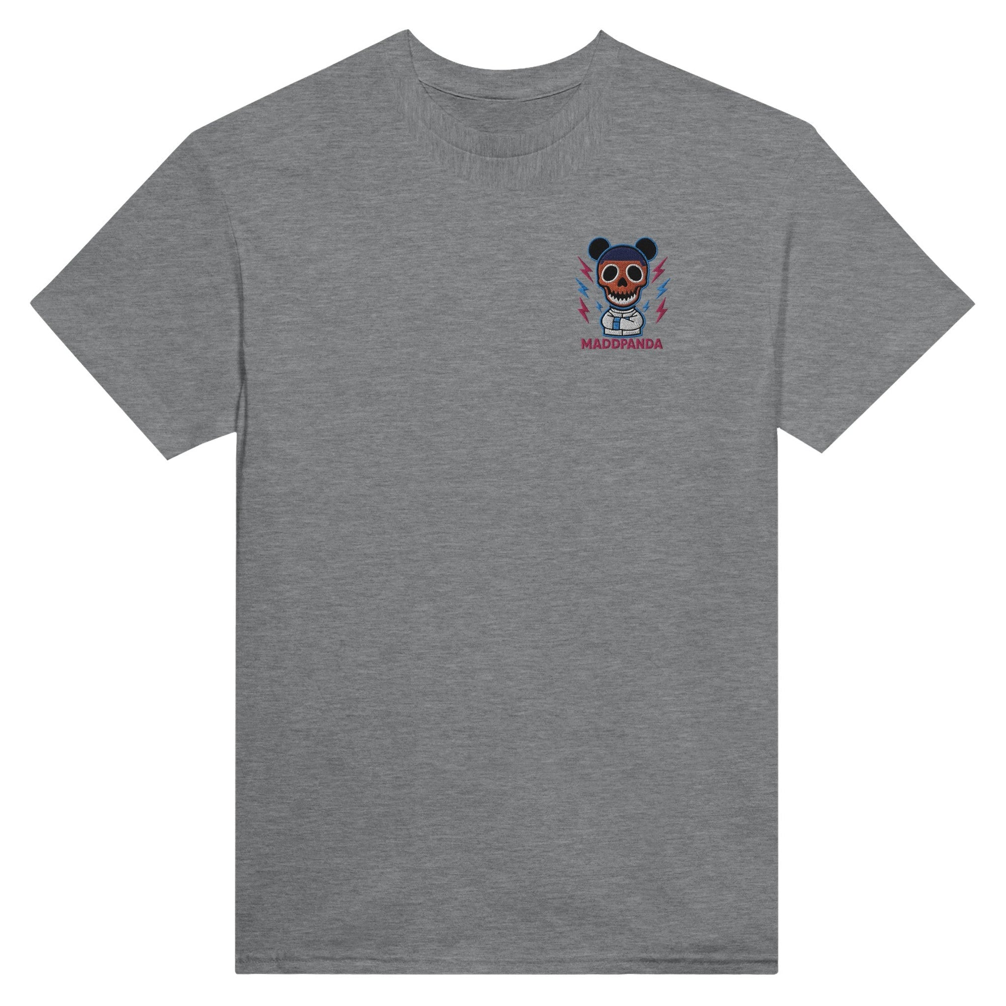 MaddPanda Logo Embroidery Patch – Exploding Head Panda Design, Funny Streetwear Logo, Edgy Minimalist Brand Emblem - maddpanda