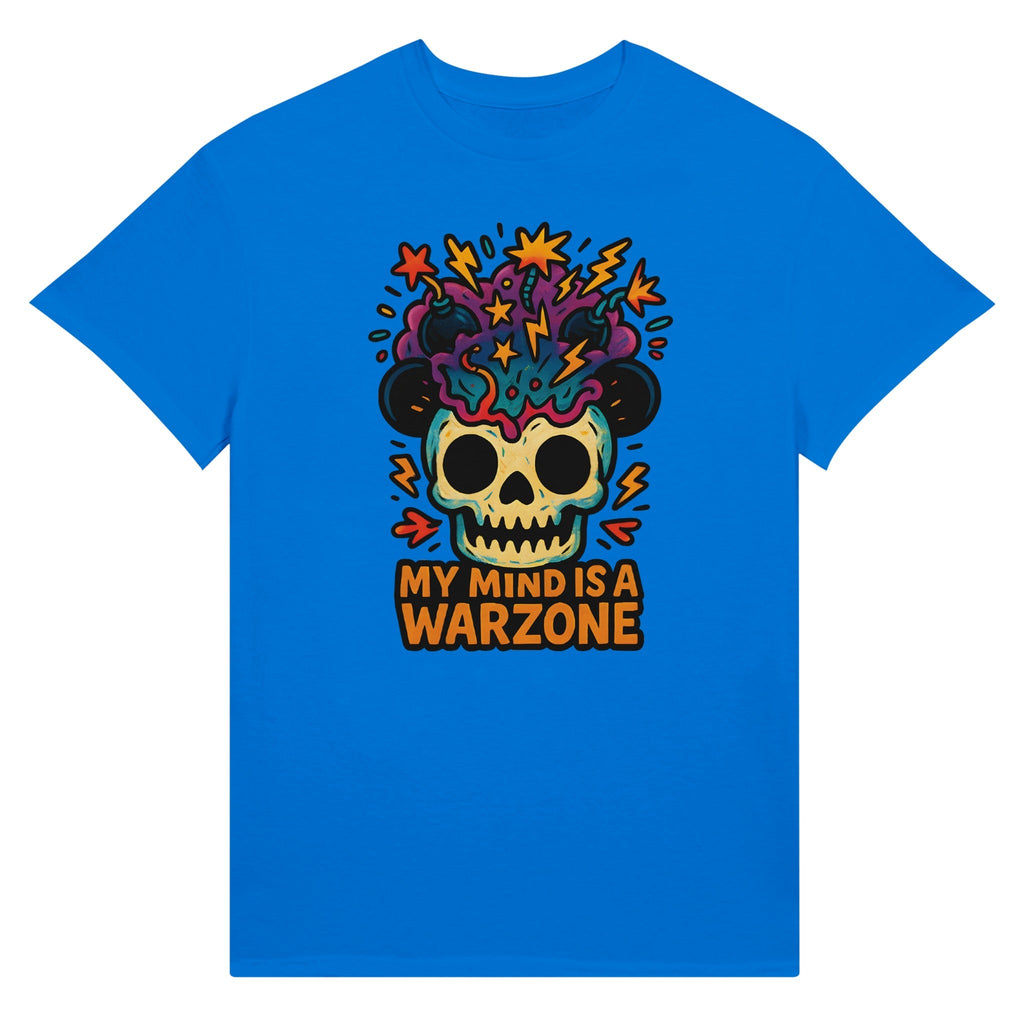 Maddpanda my Mind is a Warzone T-Shirt - Unisex Luxe Cotton Tee - Perfect Gift for Mindful Souls - maddpanda