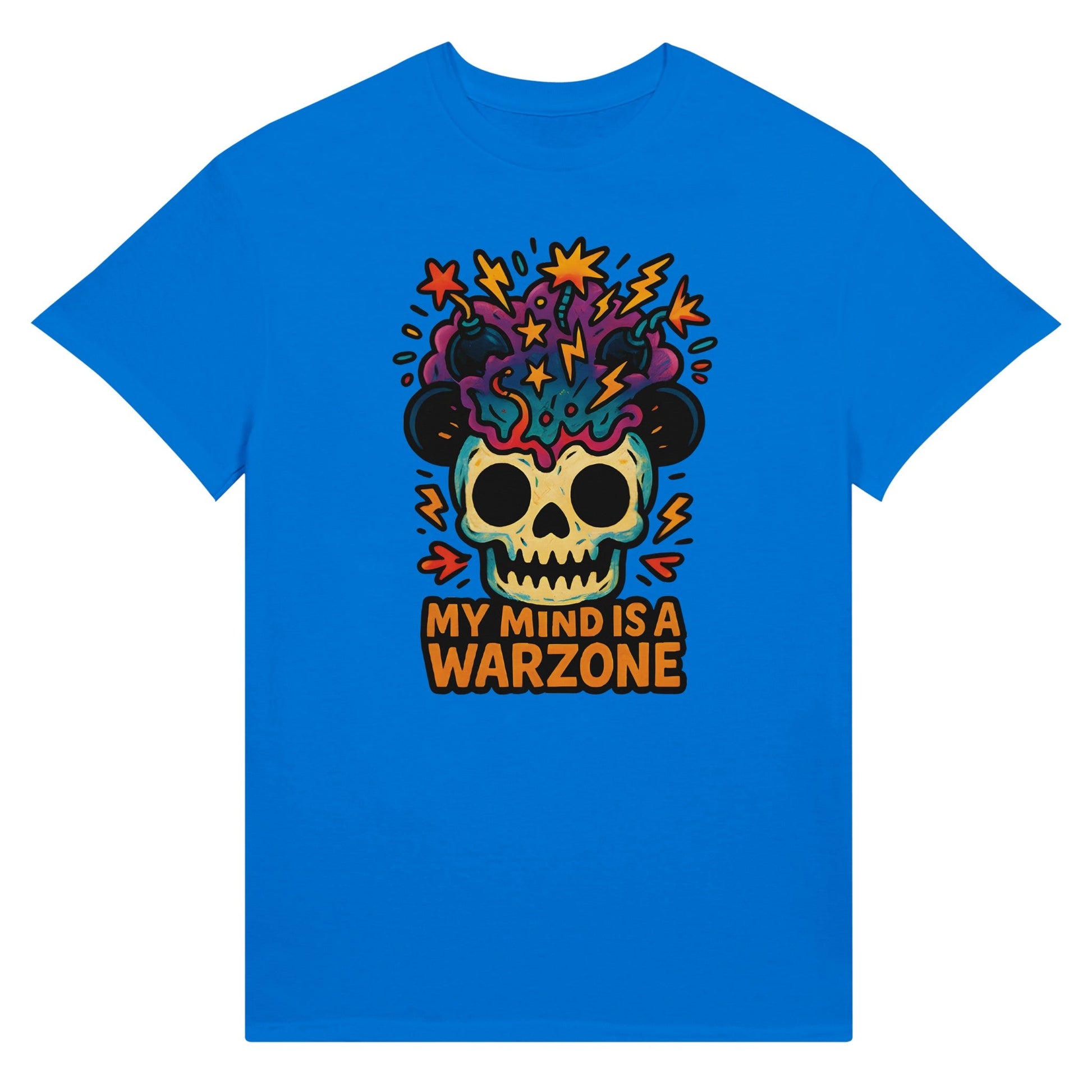 Maddpanda my Mind is a Warzone T-Shirt - Unisex Luxe Cotton Tee - Perfect Gift for Mindful Souls - maddpanda