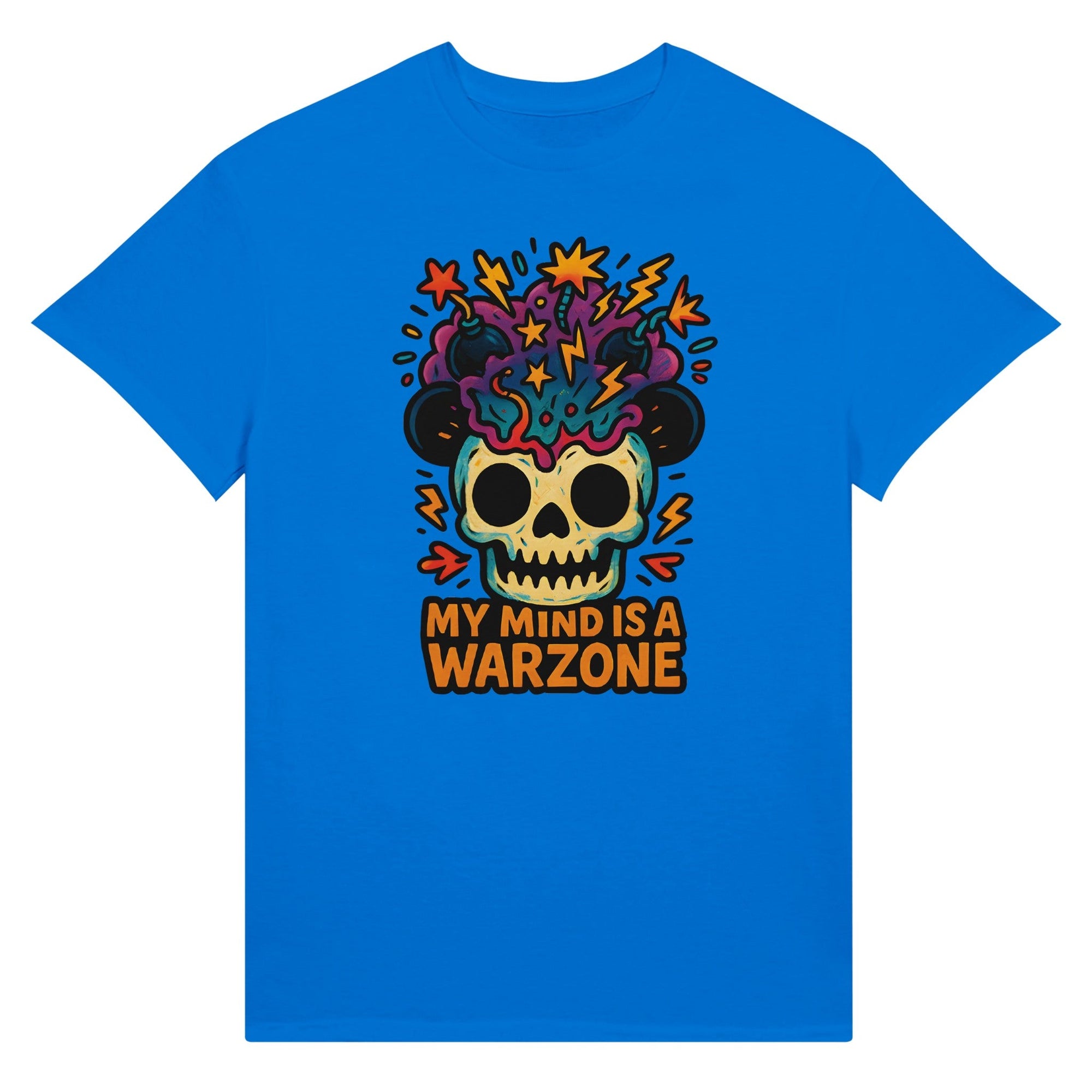Maddpanda my Mind is a Warzone T-Shirt - Unisex Luxe Cotton Tee - Perfect Gift for Mindful Souls - maddpanda