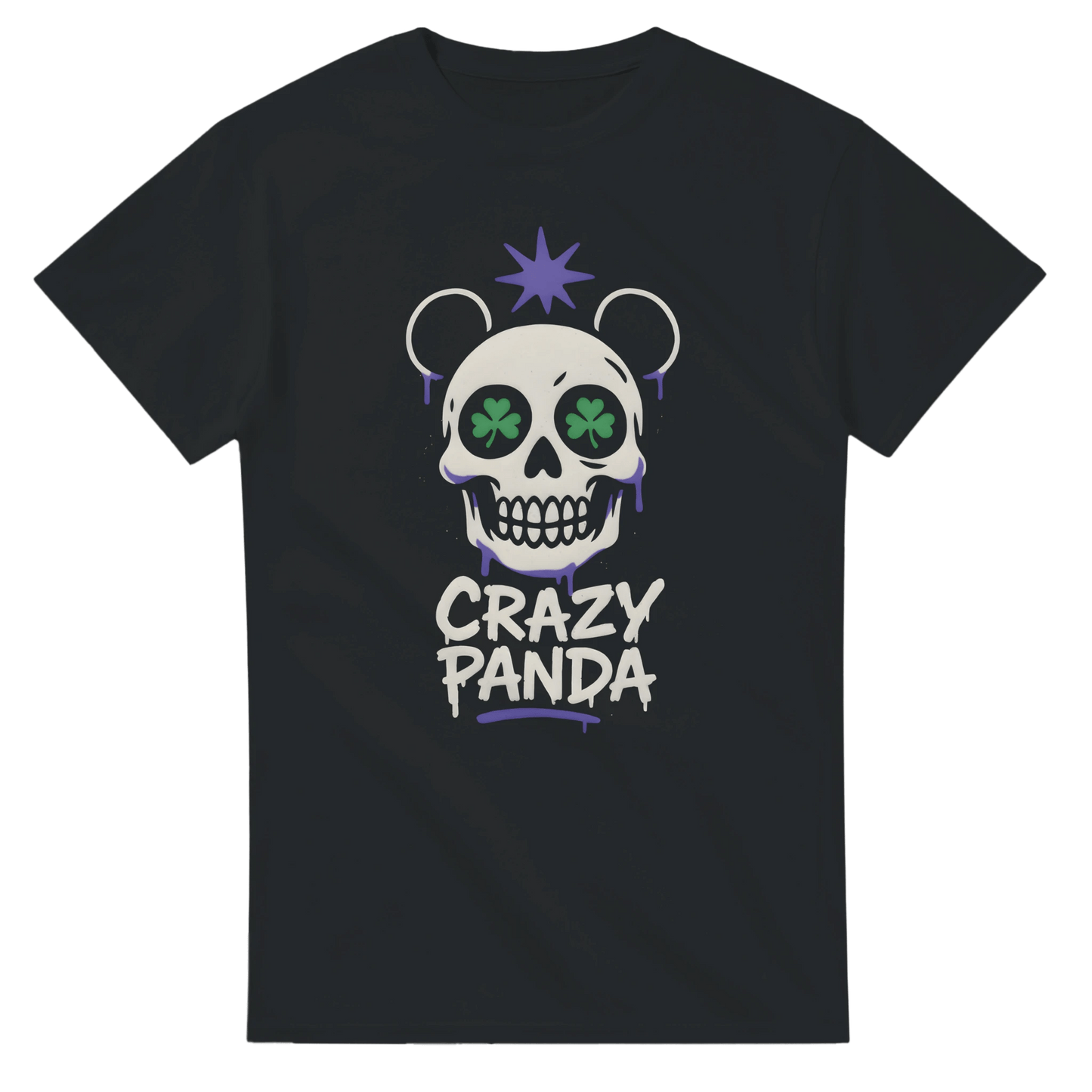MADDPANDA Unisex Thick Cotton T-Shirt – Classic Crew Neck Design - maddpanda