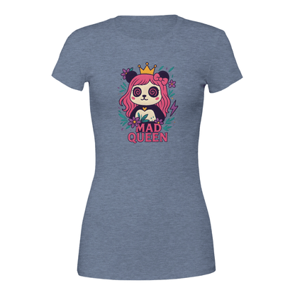 MaddPanda Women's Premium Crew Neck T-Shirt – 100% Airlume Cotton - maddpanda