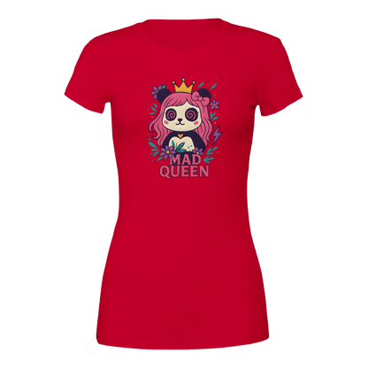 MaddPanda Women's Premium Crew Neck T-Shirt – 100% Airlume Cotton - maddpanda
