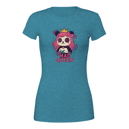 MaddPanda Women's Premium Crew Neck T-Shirt – 100% Airlume Cotton - maddpanda