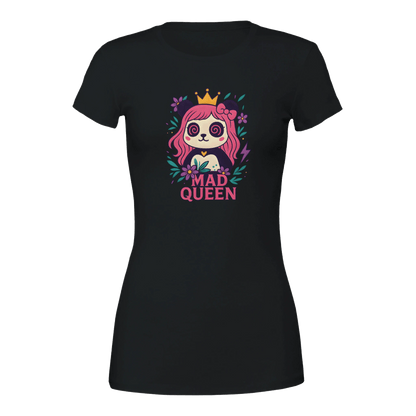 MaddPanda Women's Premium Crew Neck T-Shirt – 100% Airlume Cotton - maddpanda