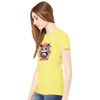 MaddPanda Women's Premium Crew Neck T-Shirt – 100% Airlume Cotton - maddpanda