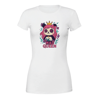 MaddPanda Women's Premium Crew Neck T-Shirt – 100% Airlume Cotton - maddpanda