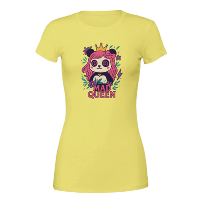 MaddPanda Women's Premium Crew Neck T-Shirt – 100% Airlume Cotton - maddpanda