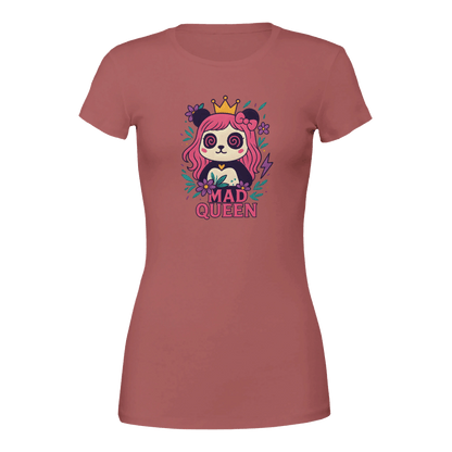 MaddPanda Women's Premium Crew Neck T-Shirt – 100% Airlume Cotton - maddpanda