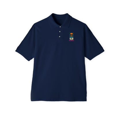 Polo Shirt with Unique Design - Men's Piqué - maddpanda