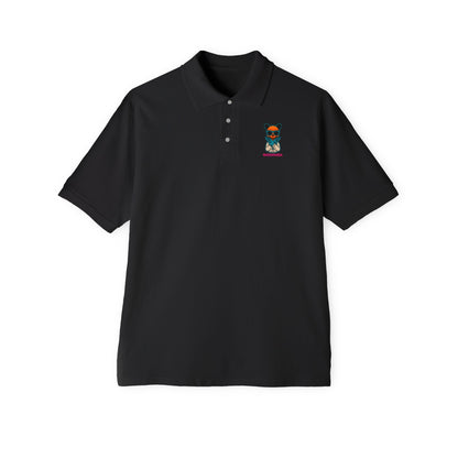 Polo Shirt with Unique Design - Men's Piqué - maddpanda