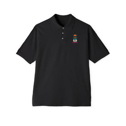 Polo Shirt with Unique Design - Men's Piqué - maddpanda
