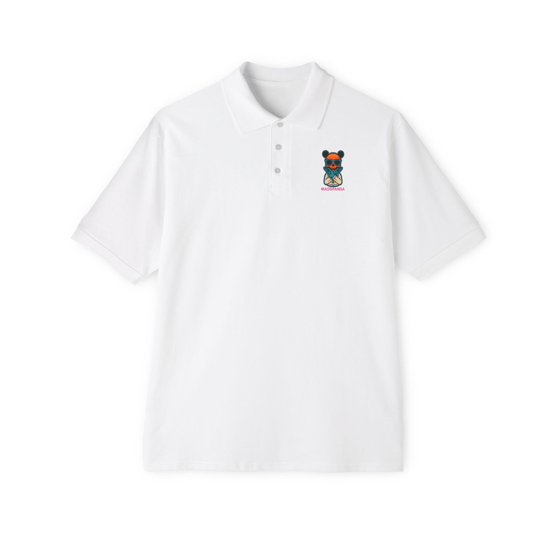 Polo Shirt with Unique Design - Men's Piqué - maddpanda