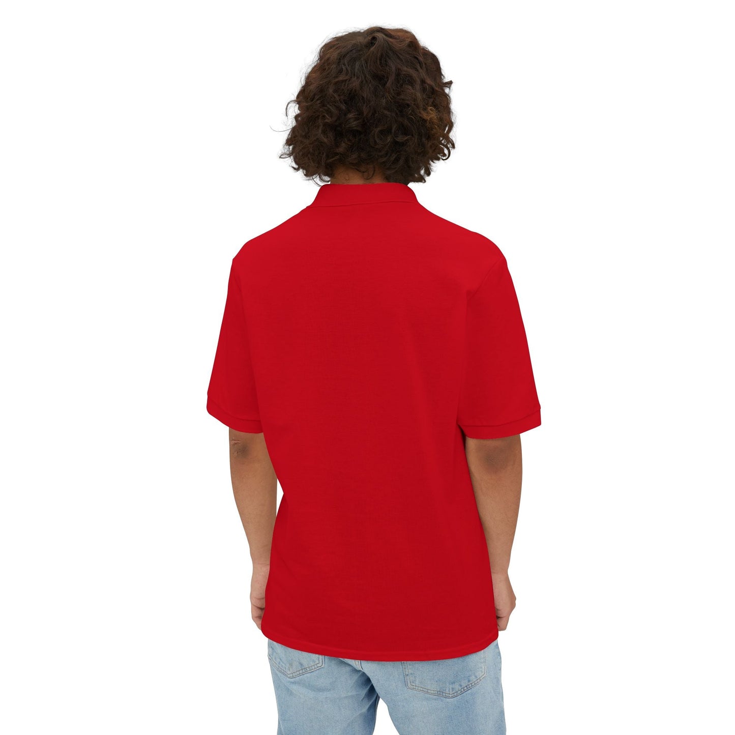 Polo Shirt with Unique Design - Men's Piqué - maddpanda