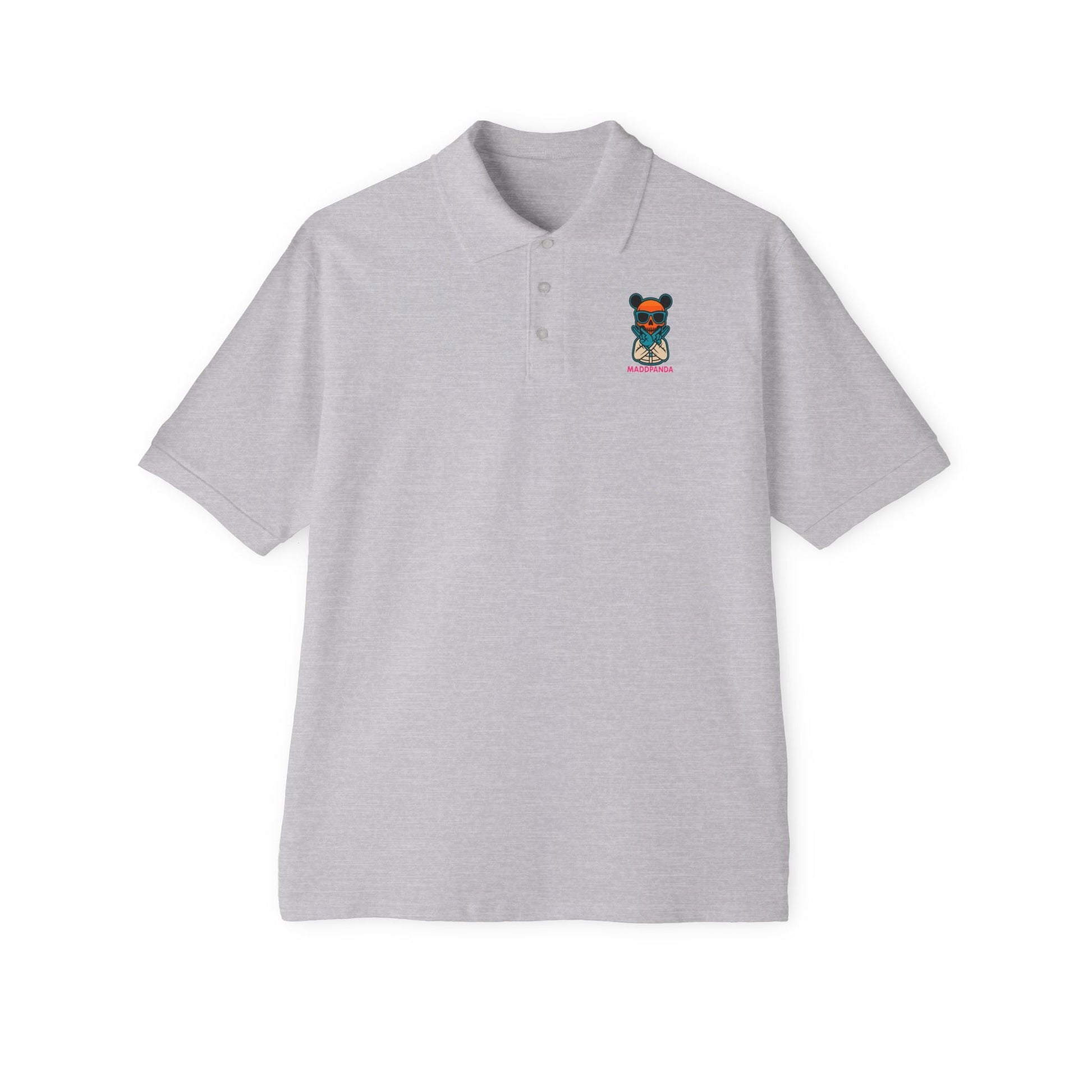 Polo Shirt with Unique Design - Men's Piqué - maddpanda