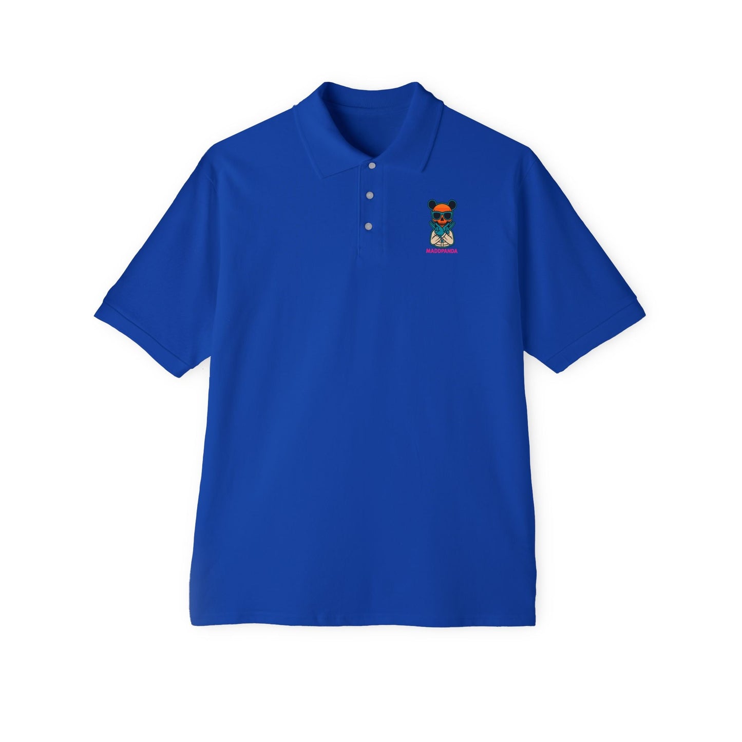 Polo Shirt with Unique Design - Men's Piqué - maddpanda