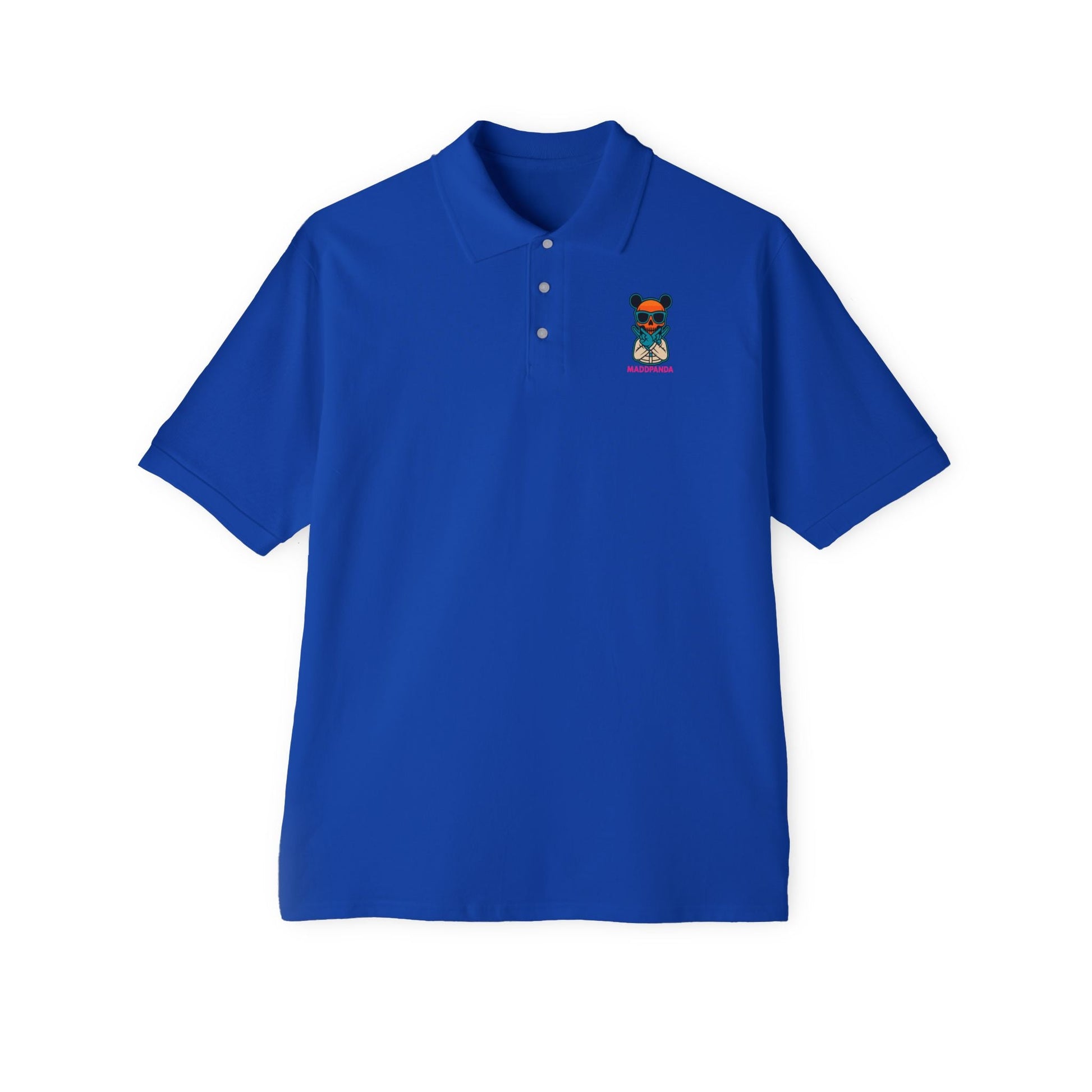 Polo Shirt with Unique Design - Men's Piqué - maddpanda