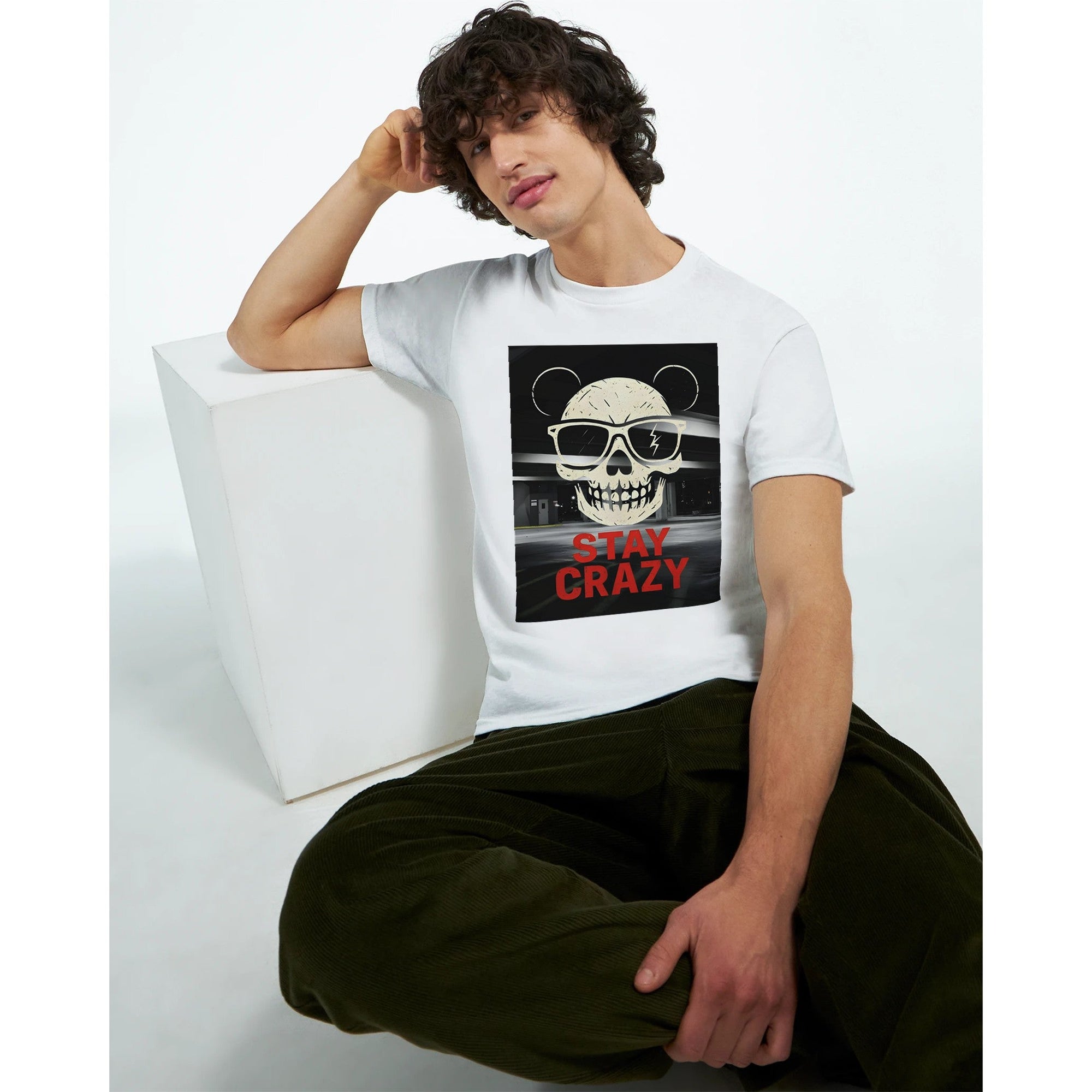 T-shirt unisexe épais ras du cou | Chic Graphic Tee – Organic Cotton | Eco‑Friendly Casual Wear - maddpanda