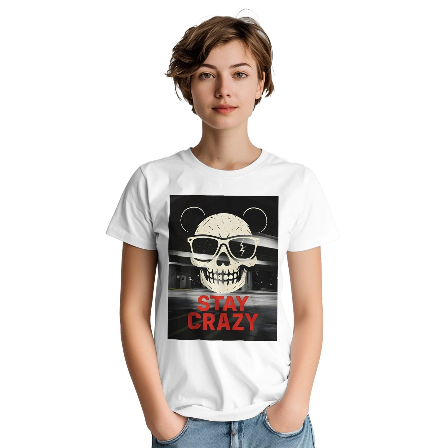 T-shirt unisexe épais ras du cou | Chic Graphic Tee – Organic Cotton | Eco‑Friendly Casual Wear - maddpanda
