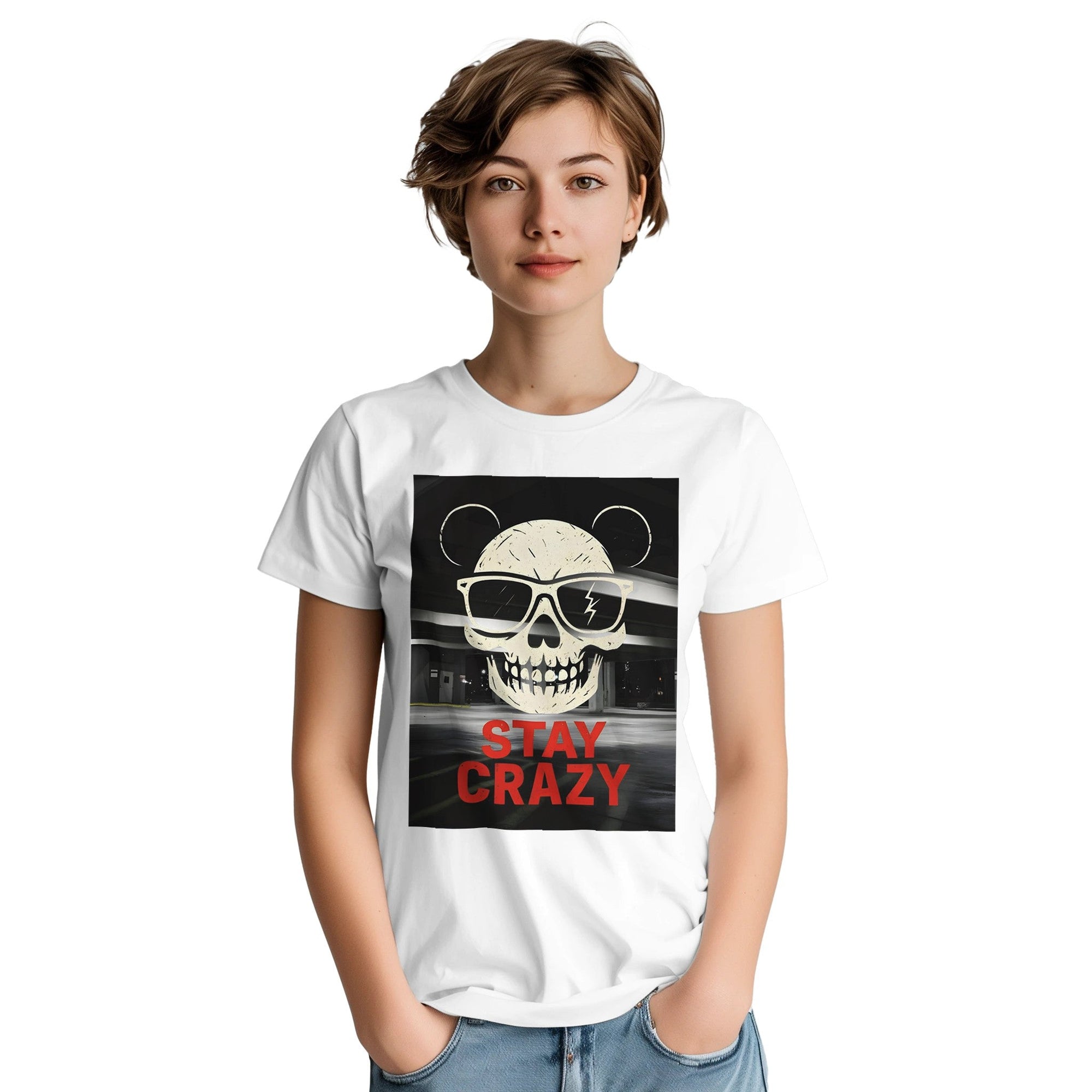T-shirt unisexe épais ras du cou | Chic Graphic Tee – Organic Cotton | Eco‑Friendly Casual Wear - maddpanda